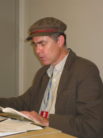 Jeffrey Harrison reading at Trinity School 2009